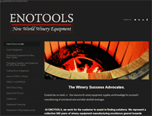 Tablet Screenshot of enotools.com